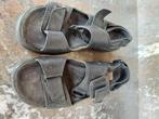 Zwarte sandalen maat 39, Ophalen, Ecco, Zwart, Sandalen of Muiltjes