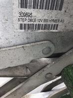Dubbele trede voor camper 12 volt, Ophalen