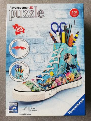 Ravensburger Sneaker Under Water 3D puzzel 108 stukjes beschikbaar voor biedingen