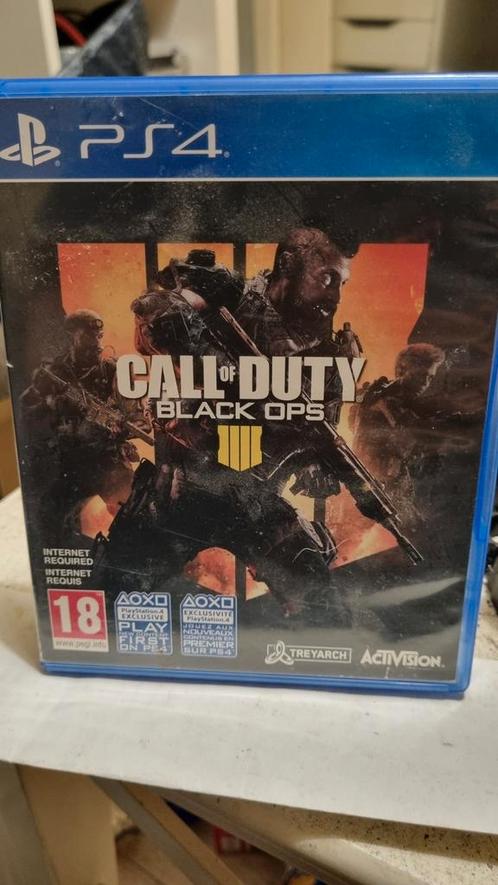 Call of Duty: Black Ops 4 (PS4), Games en Spelcomputers, Games | Sony PlayStation 4, Zo goed als nieuw, Overige genres, Vanaf 18 jaar