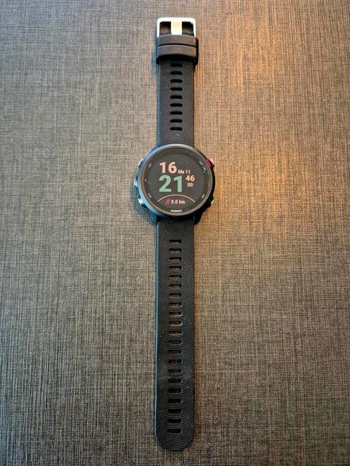 Garmin Forerunner 245 Music, Handtassen en Accessoires, Sporthorloges, Zo goed als nieuw, Android, Zwart, Afstand, Calorieverbanding