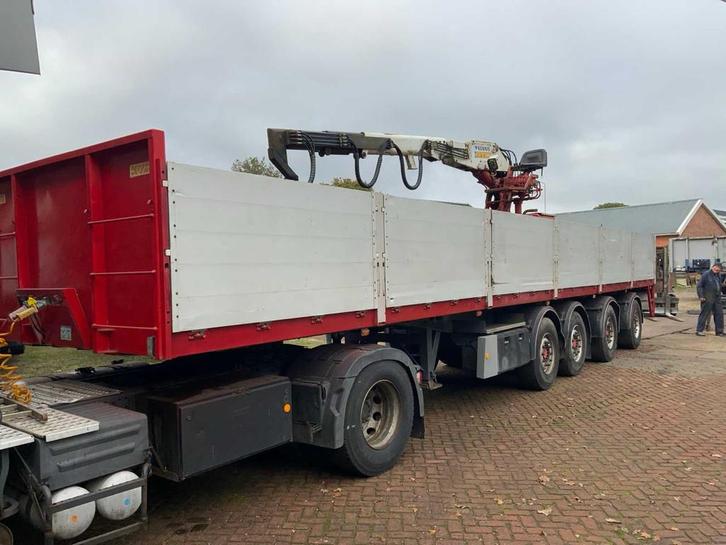 2008 Kwb P-504-STI-H Oplegger, Auto's, Vrachtwagens, Bedrijf, Aanhangers en Opleggers, Overige brandstoffen