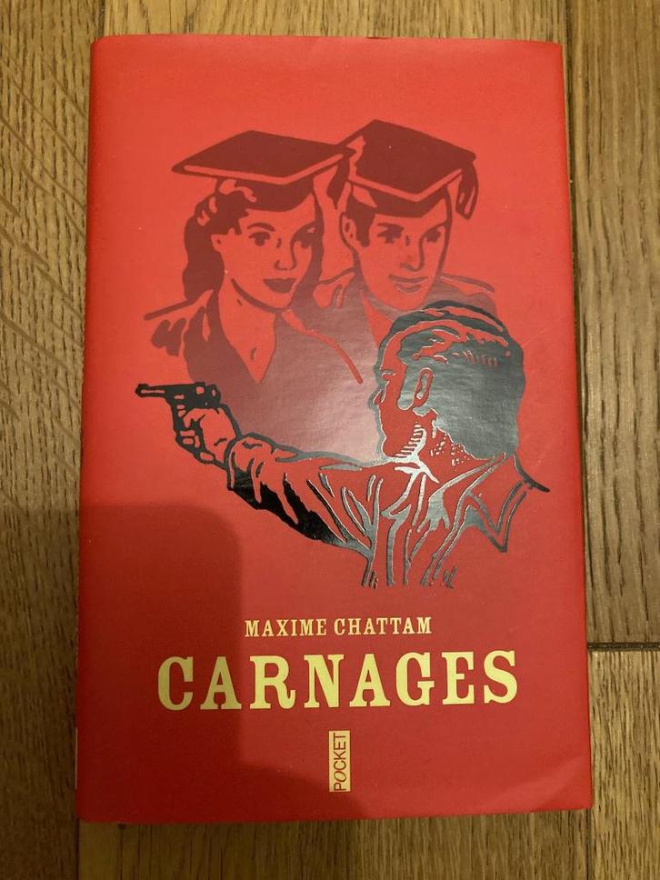 Carnages de Maxime Chattam, Livres, Romans, Comme neuf, Enlèvement ou Envoi