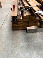 Prachtige droge balken in paddouk, Doe-het-zelf en Bouw, Hout en Planken, Ophalen, Zo goed als nieuw