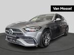 Mercedes-Benz C-klasse 180 AMG Line Estate + LED + CARPLAY +, Auto's, Mercedes-Benz, Automaat, Zwart, 4 cilinders, Bedrijf