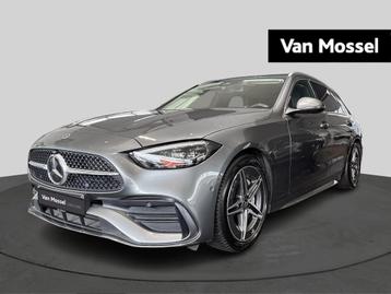 Mercedes-Benz C-klasse 180 AMG Line Estate + LED + CARPLAY + beschikbaar voor biedingen