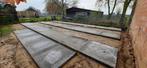 Beton tegels 110x110x9cm, Ophalen, Gebruikt, Overige typen, 10 m² of meer