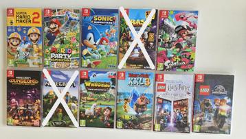 Nintendo Switch spelletjes beschikbaar voor biedingen