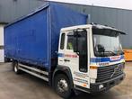 VOLVO FL6 12, met schuifzeil en laadklep, Wit, Bedrijf, 2 zetels, 2 deurs