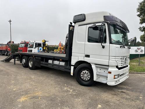 Mercedes-Benz ACTROS 2540 6x2 MACHINE TRANSPORTER - LIFT + S, Autos, Camions, Entreprise, Achat, ABS, Mercedes-Benz, Diesel, Euro 2