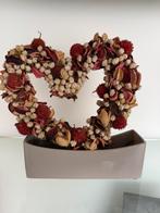 Decoratief hartje, Huis en Inrichting, Woonaccessoires | Kransen, Ophalen, Zo goed als nieuw