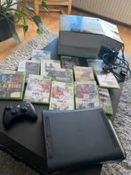 Xbox 360 Elite + console + games + scherm, Games en Spelcomputers, Ophalen, Zo goed als nieuw