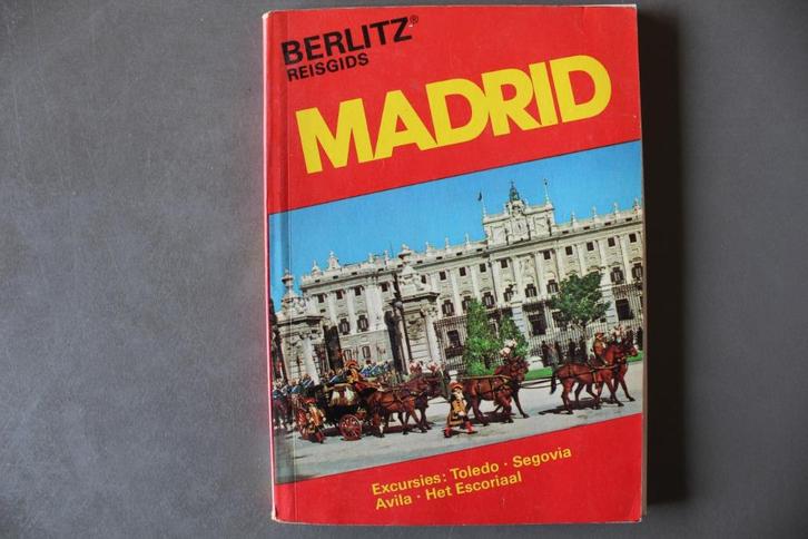 Berlitz reisgids Madrid, Boeken, Reisgidsen, Gelezen, Reisgids of -boek, Europa, Ophalen of Verzenden