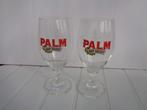 2 palm glazen Hop Select, Verzamelen, Ophalen, Zo goed als nieuw, Glas of Glazen, Palm