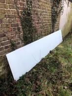 lacobel wit glas 320x58 cm, Ophalen, Gebruikt, Glasplaat