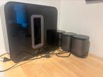 3 Sonos 1 et subwoofer, Audio, Tv en Foto, Ophalen, Zo goed als nieuw