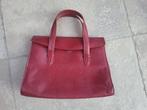 Vintage rode handtas, Handtassen en Accessoires, Tassen | Damestassen, Ophalen of Verzenden, Zo goed als nieuw, Rood, Handtas