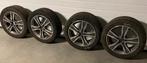 4 winterbanden op velg voor Mercedes 17inch, Auto-onderdelen, Banden en Velgen, Ophalen, 17 inch, Winterbanden