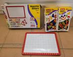 Quercetti magneetbord met letters, cijfers, vormen, Kinderen en Baby's, Speelgoed | Educatief en Creatief, Gebruikt, Ophalen of Verzenden
