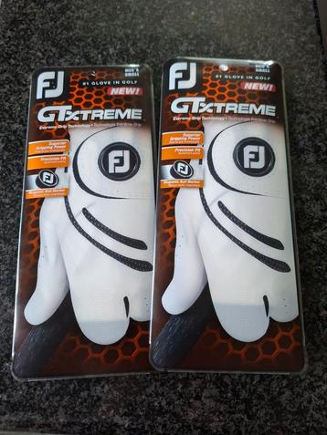 2 Footjoy GTxtreme heren golfhandschoenen wit (links) S beschikbaar voor biedingen