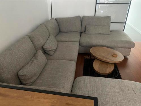 Hoekzetel, Huis en Inrichting, Zetels | Complete zithoeken, Zo goed als nieuw, Stof, Ophalen