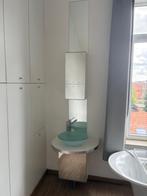 2 lavabo's design met kast en kraan, Ophalen, Zo goed als nieuw, Wastafel