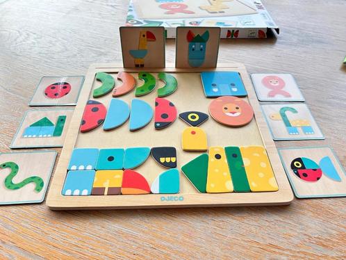Djeco magneetspel dieren, Kinderen en Baby's, Speelgoed | Educatief en Creatief, Zo goed als nieuw, Puzzelen, Ontdekken, Ophalen