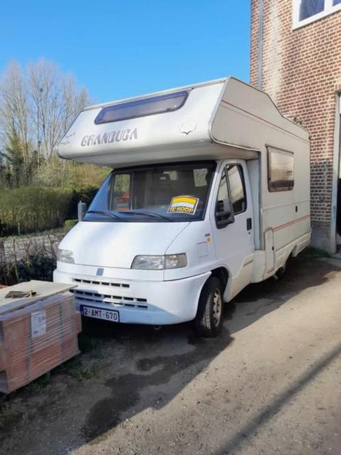 mobilhome  te koop, Caravans en Kamperen, Mobilhomes, Particulier, Integraal, tot en met 4, Fiat, Diesel, 5 tot 6 meter, Ophalen