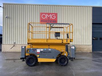 Haulotte Compact 12DX, Schaar hoogwerker, 4X4 Diesel beschikbaar voor biedingen