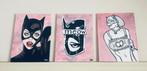 Catwoman painting canvas A3, Antiek en Kunst, Kunst | Schilderijen | Modern, Ophalen