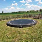 Trampoline salta, Ophalen, Gebruikt