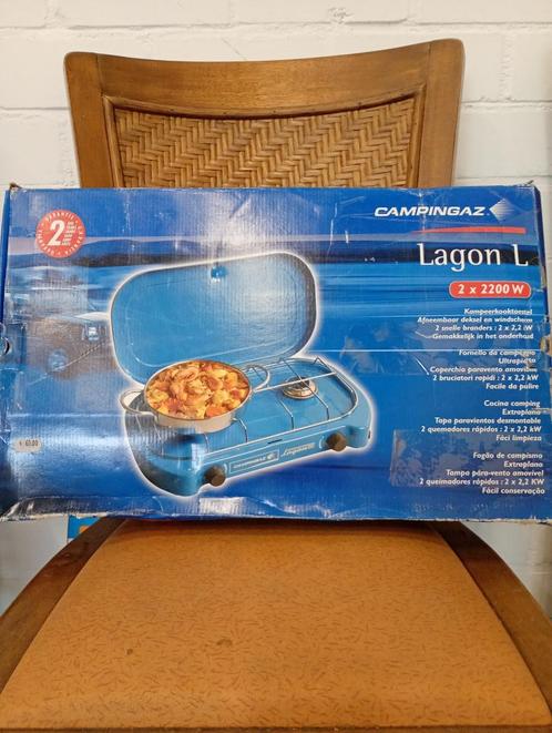 Campingaz lagon L 2x2200 watt kookstel, Caravans en Kamperen, Caravanaccessoires, Nieuw, Ophalen of Verzenden