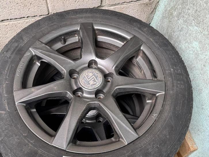 Lichtmetalen velgen 16" Volkswagen VW (MSW), Auto-onderdelen, Banden en Velgen, Velg(en), Winterbanden, 16 inch, 205 mm, Personenwagen