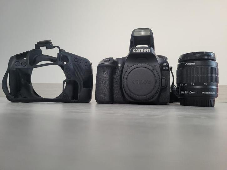 Canon EOS80D + +, Audio, Tv en Foto, Fotocamera's Digitaal, Gebruikt, Spiegelreflex, Canon, Minder dan 4 keer, Ophalen
