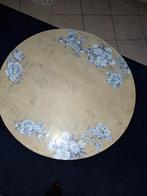 Salontafel rond, Huis en Inrichting, Tafels | Salontafels, 50 tot 75 cm, Rond, 50 tot 100 cm, Zo goed als nieuw