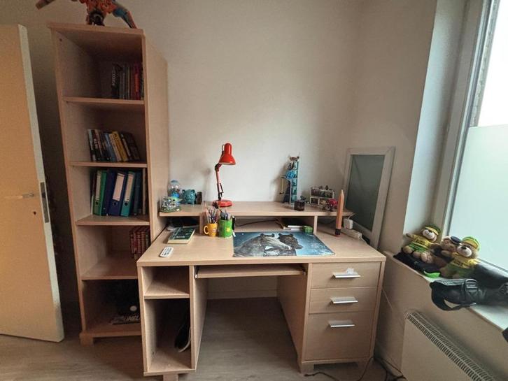 Leuke tienerkamer, Kinderen en Baby's, Kinderkamer | Bedden, Gebruikt, Lattenbodem, Matras, Ophalen