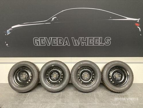 15” Peugeot 207 / 208 / Partner velgen + winterbanden 4x108, Auto-onderdelen, Banden en Velgen, Banden en Velgen, Winterbanden