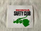 Sticker Honda Safety Club, Ophalen of Verzenden