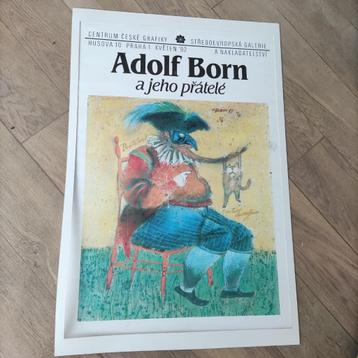Adolf Born poster film 1992 beschikbaar voor biedingen