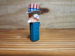 PEZ sleutelhanger dispenser Uncle Sam uit 1998 U.S.A. Import, Ophalen of Verzenden, Zo goed als nieuw