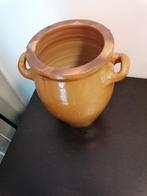 Pot en terre cuite émaillée., Intérieur, Terracotta, Utilisé, Moins de 25 cm