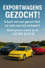 GEZOCHT AUTOS EXPORT, Bedrijf, Te koop