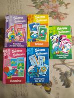 Kaartspellen van de smurfen set van 4, Verzamelen, Smurfen, Ophalen of Verzenden, Zo goed als nieuw
