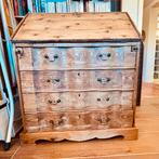 Secrétaire en pin, Enlèvement, Utilisé