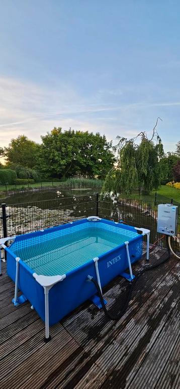 Gas gestookte zwembad verwarming 36kw + pomp complete set beschikbaar voor biedingen