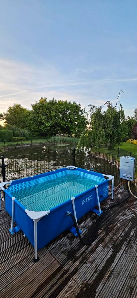 Gas gestookte zwembad verwarming 36kw + pomp complete set, Tuin en Terras, Zwembad-toebehoren, Nieuw, Verwarming, Ophalen of Verzenden