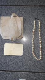 christian dior parelketting, Met edelsteen, Ophalen of Verzenden, Zo goed als nieuw, Zilver