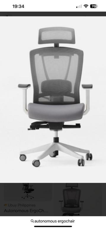 ErgoChair Mesh beschikbaar voor biedingen