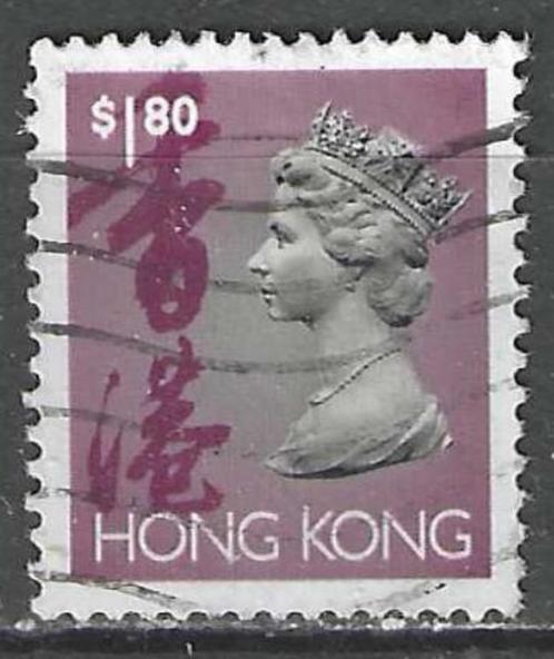 Hong Kong 1992 - Yvert 692 - Koningin Elisabeth II (ST), Postzegels en Munten, Postzegels | Azië, Gestempeld, Verzenden