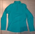 Quecha warme groenblauwe fleece korte rits small, Ophalen of Verzenden, Zo goed als nieuw